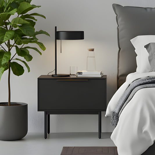 Akira Nightstand, Black - Origins by Alpine