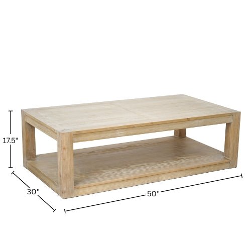 Angelo Coffee Table, Assembled - Origins by Alpine
