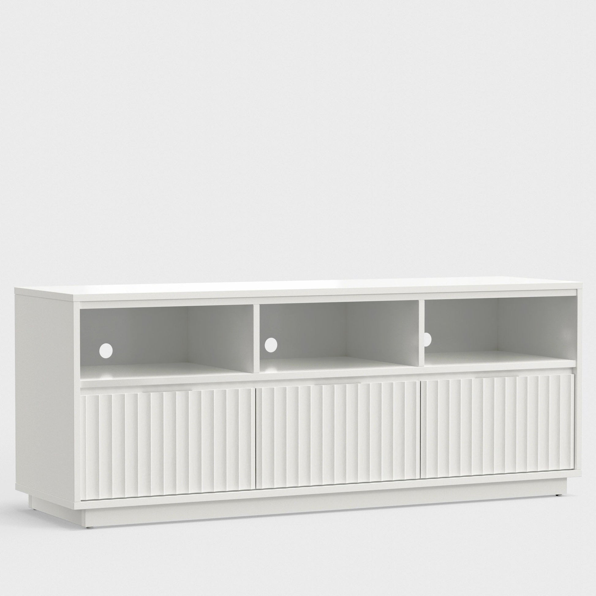 Blanca TV Console, White - Origins by Alpine