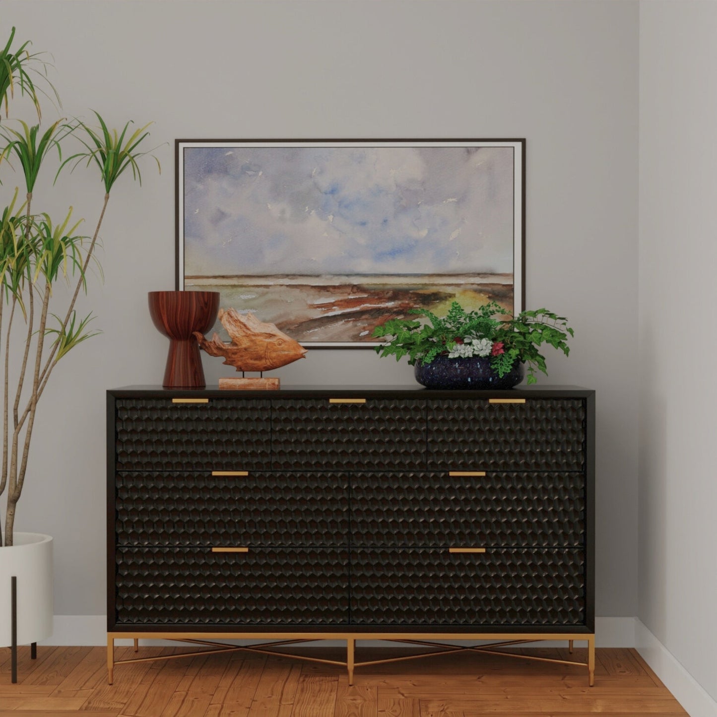 White Pearl Dresser - Origins by Alpine