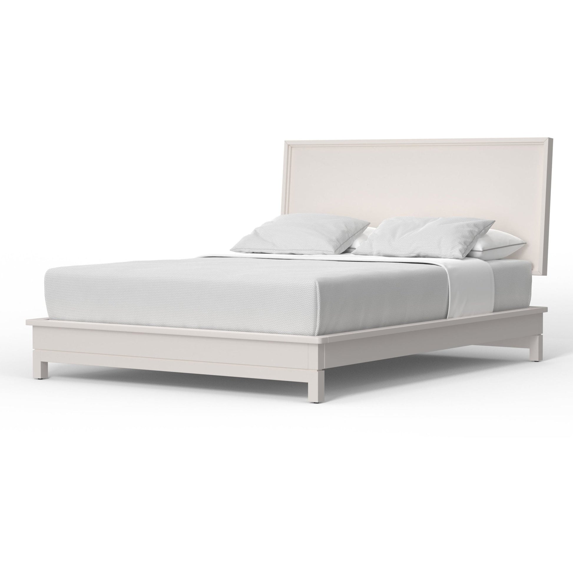 Nova Platform Bed - Chalk White - Origins by Alpine