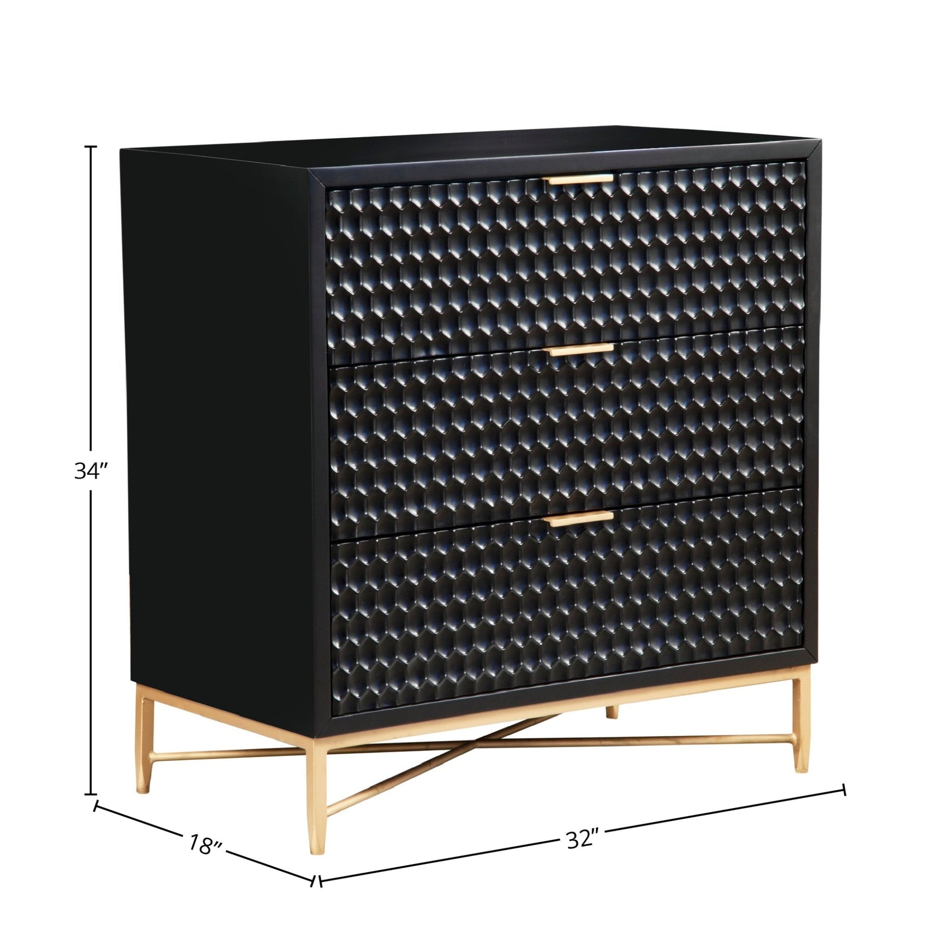 White Pearl Accent Chest - Origins by Alpine