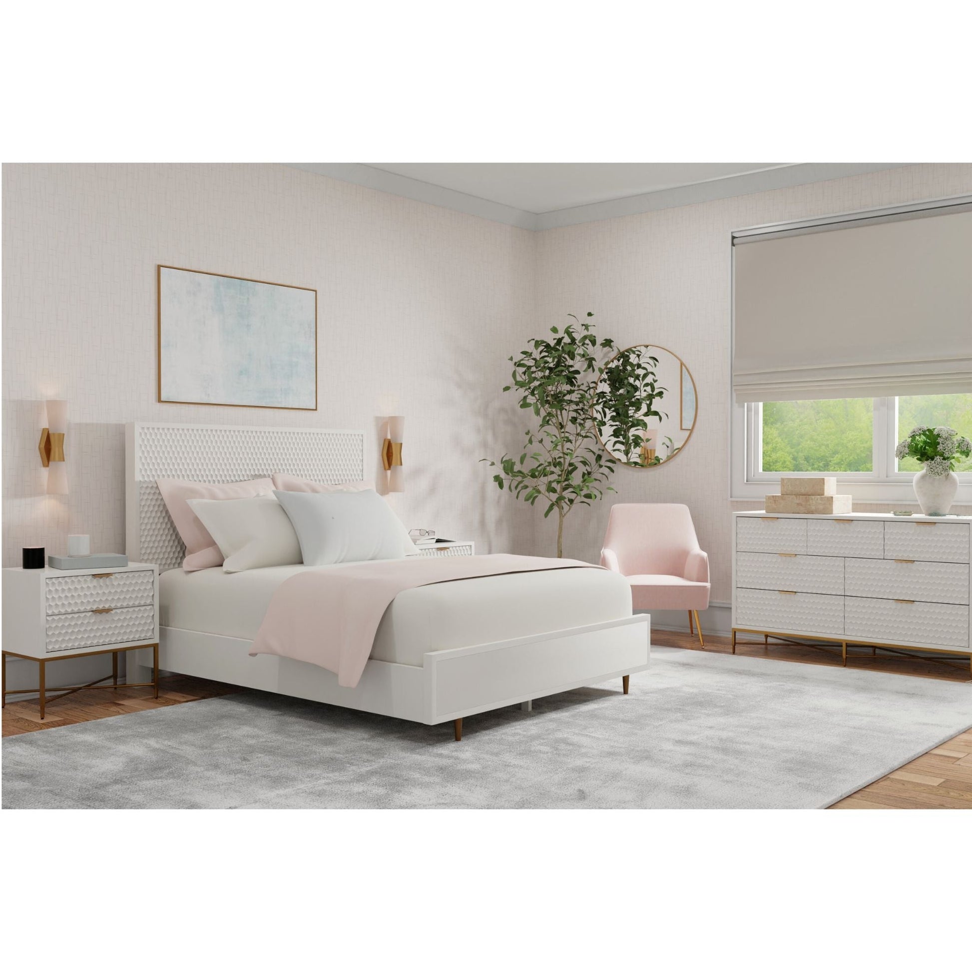 White Pearl Bed - Origins by Alpine