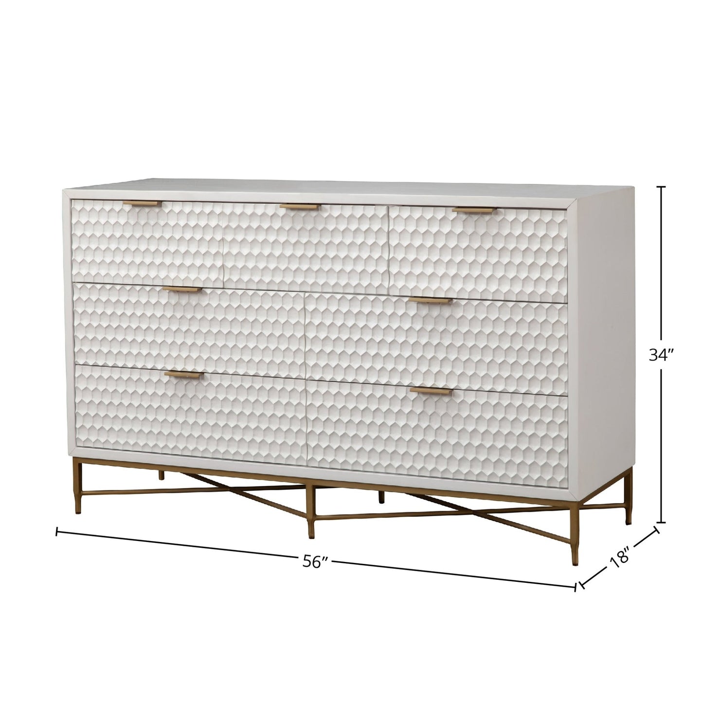 White Pearl Dresser - Origins by Alpine
