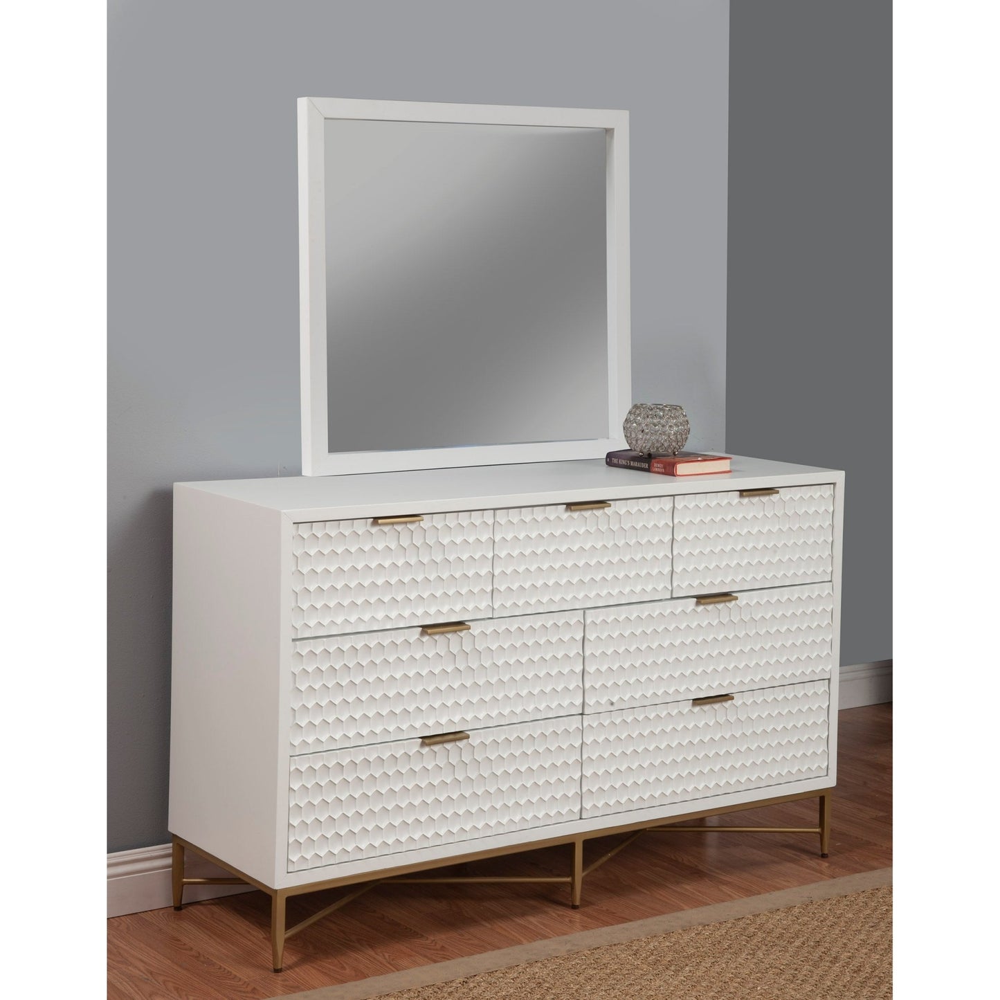 White Pearl Dresser - Origins by Alpine