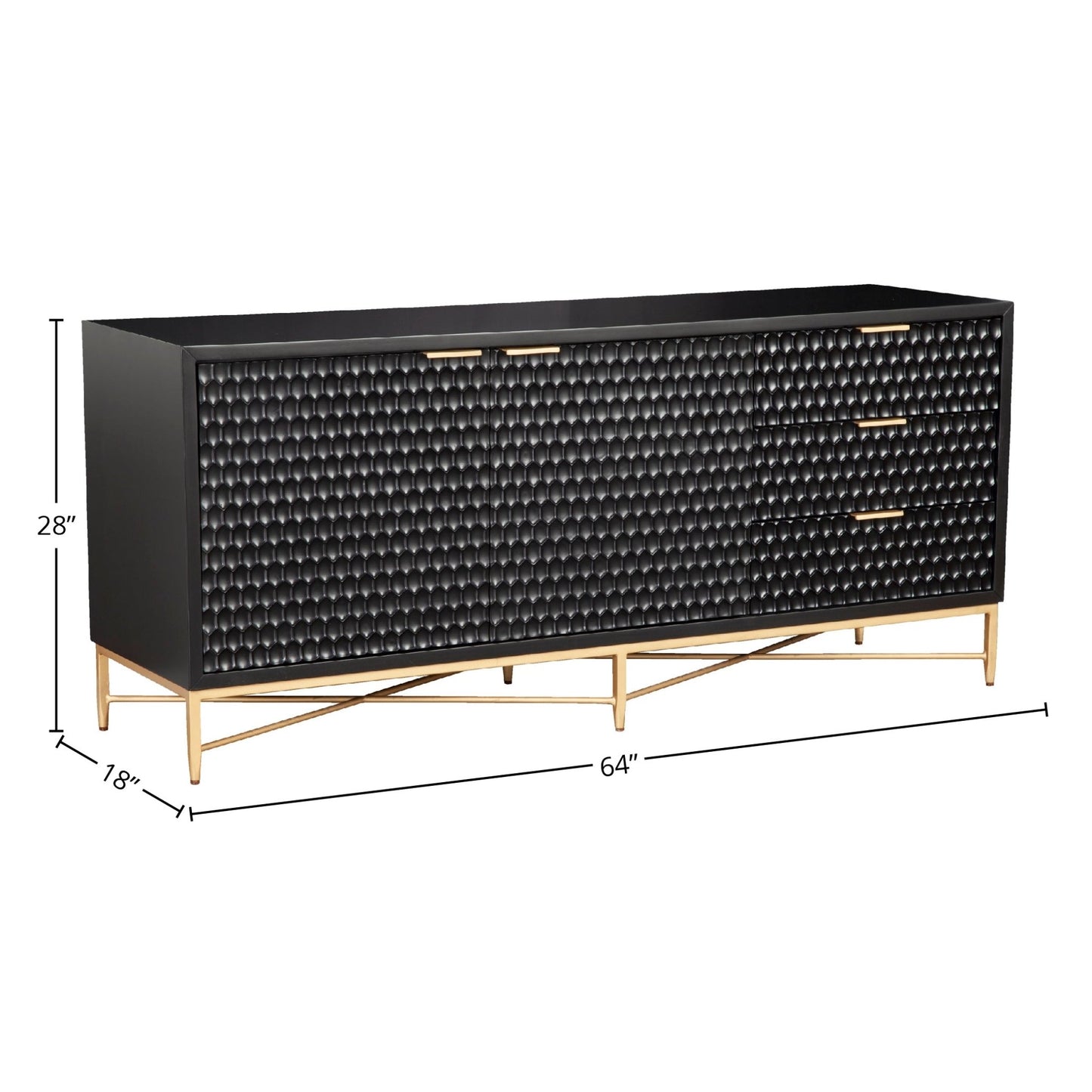 White Pearl TV Console - Origins by Alpine