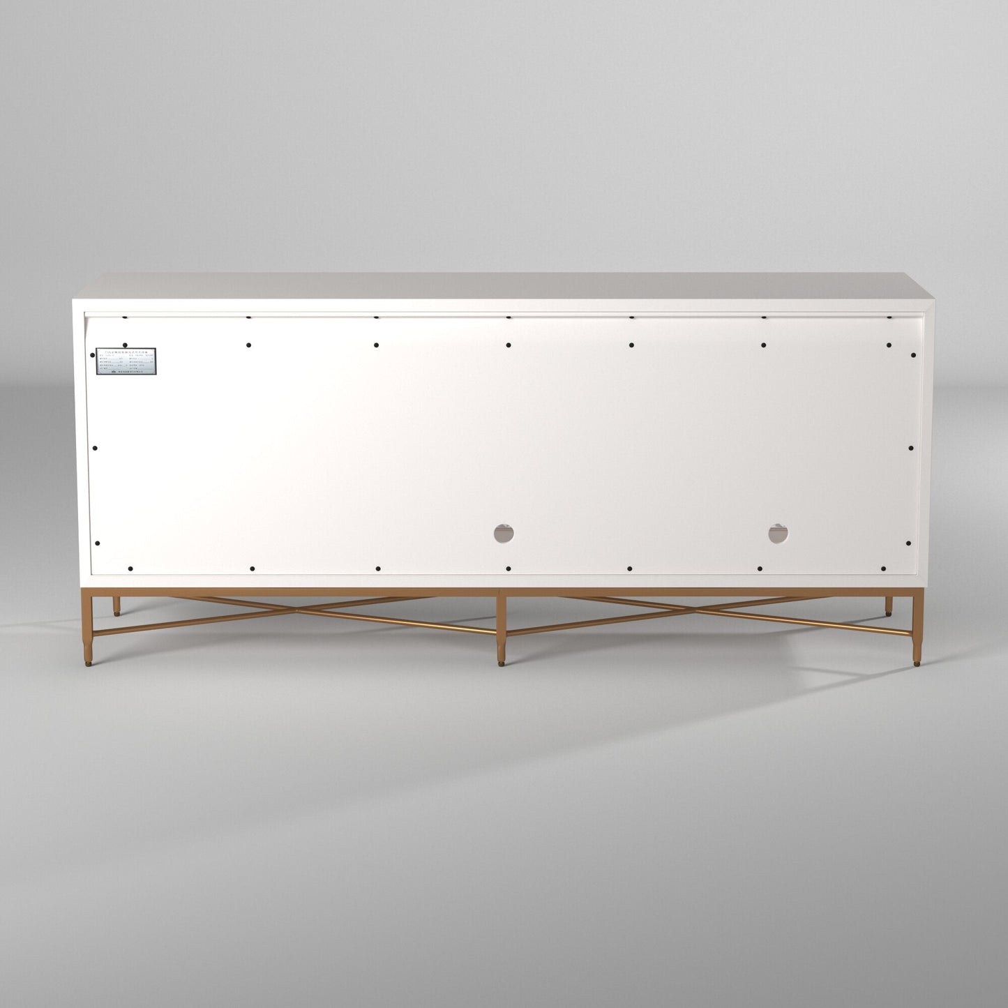 White Pearl TV Console - Origins by Alpine