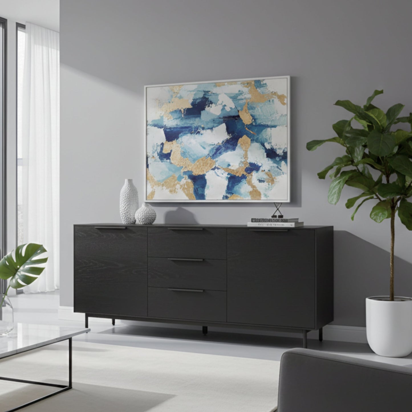 Akira Sideboard, Black - Origins by Alpine
