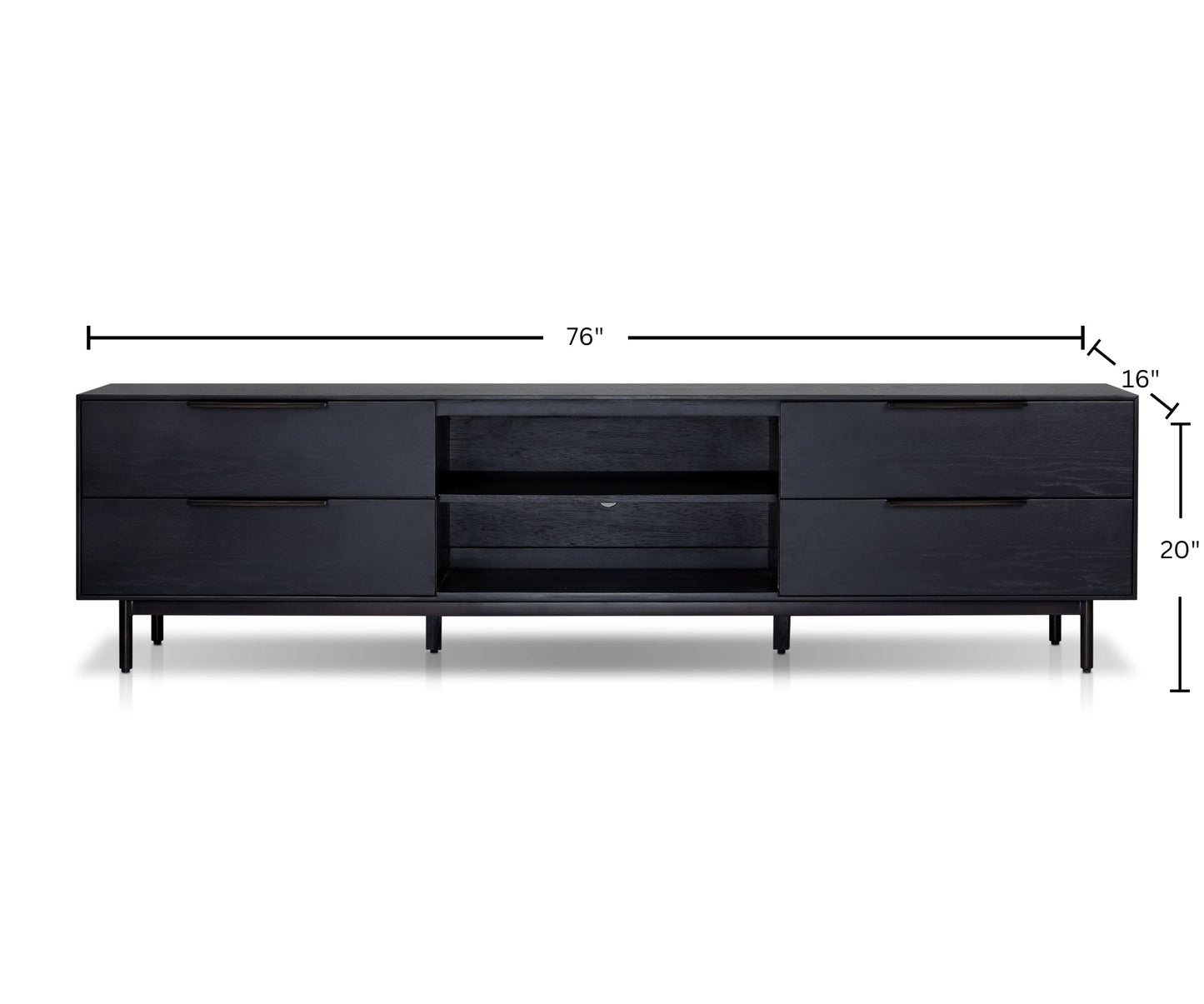 Akira TV Console, Black - Origins by Alpine