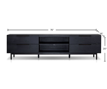 Akira TV Console, Black - Origins by Alpine