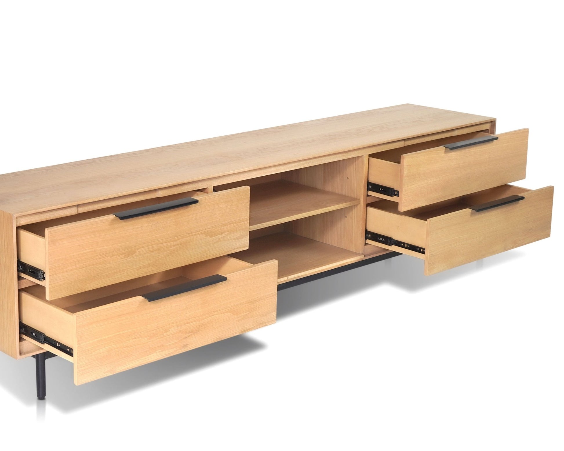 Akira TV Console, Light Oak - Origins by Alpine