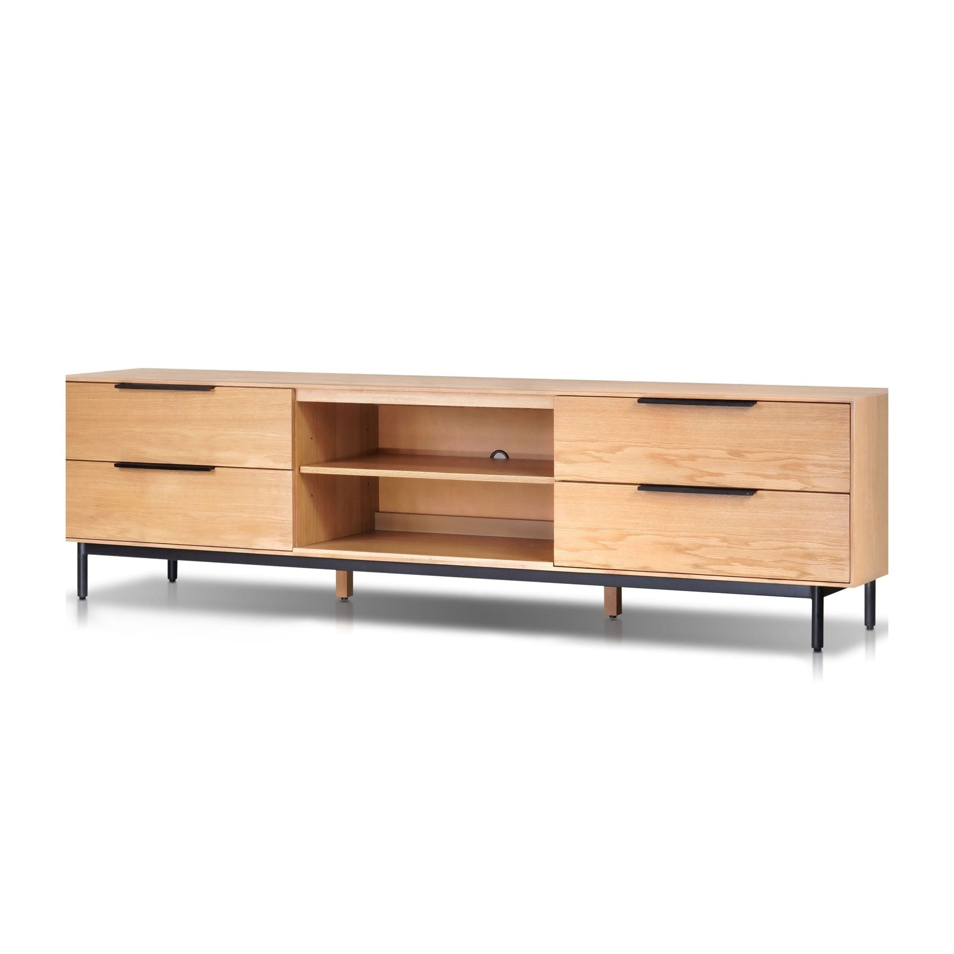 Akira TV Console, Light Oak - Origins by Alpine