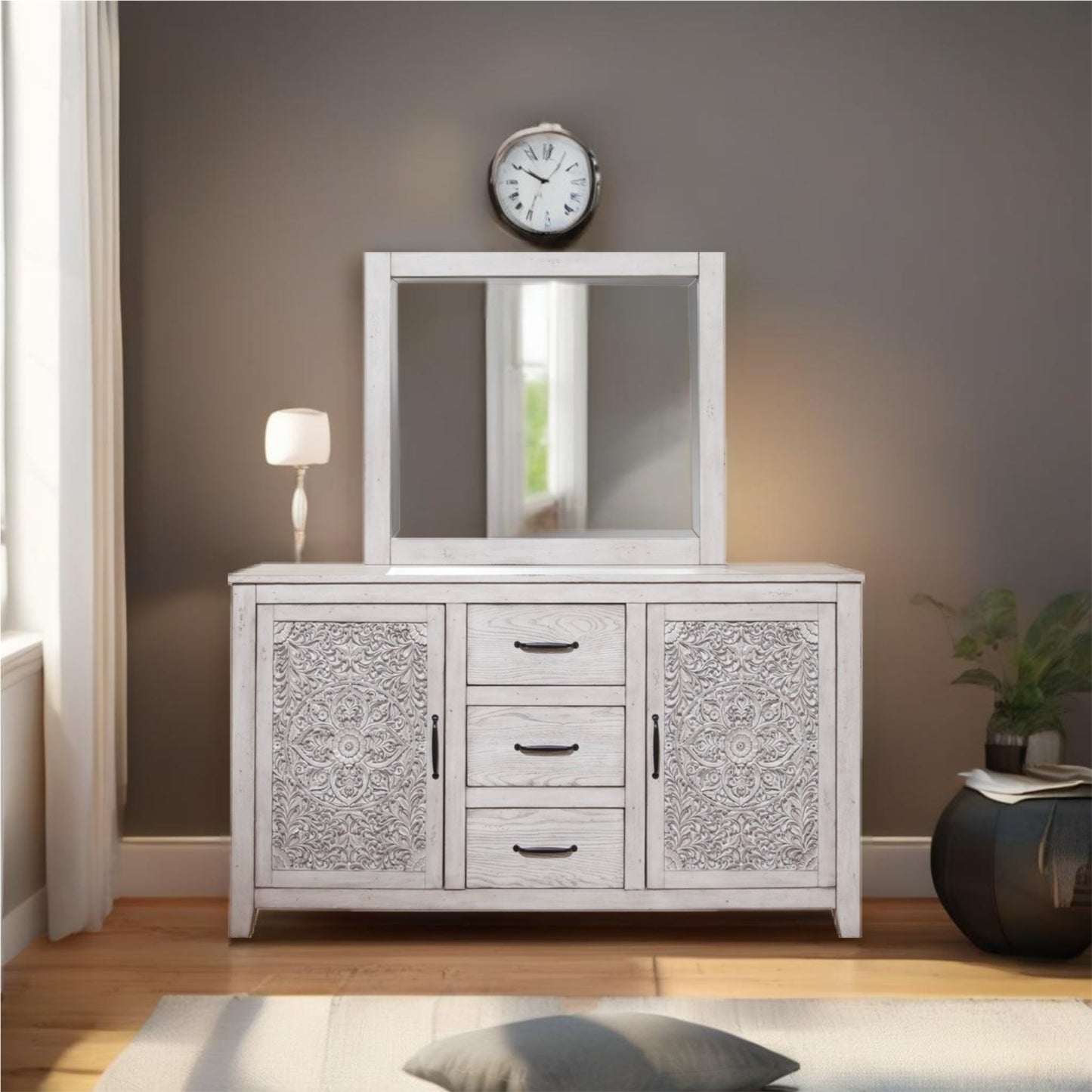 Aria Dresser & Mirror - Origins by Alpine