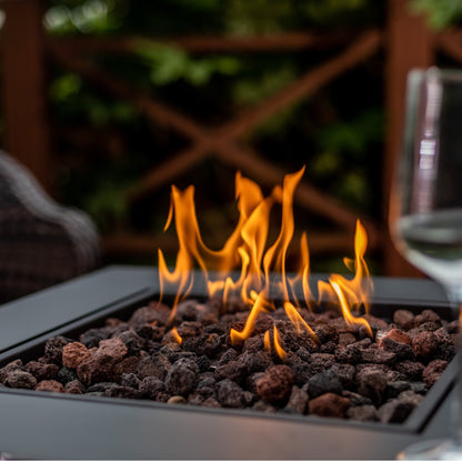 Azure 28" 2 - in - 1 Gas Fire Pit & Coffee Table - Origins by Alpine