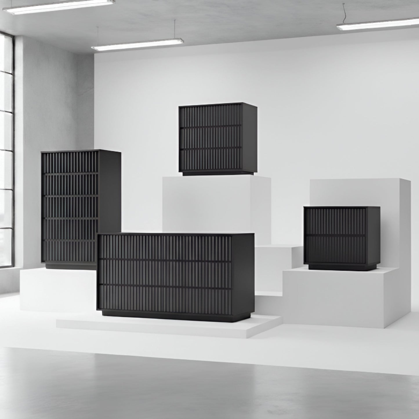 Blanca Dresser, Black - Origins by Alpine