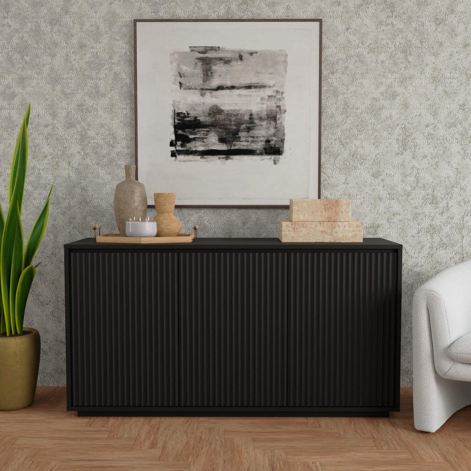 Blanca Sideboard, Black - Origins by Alpine