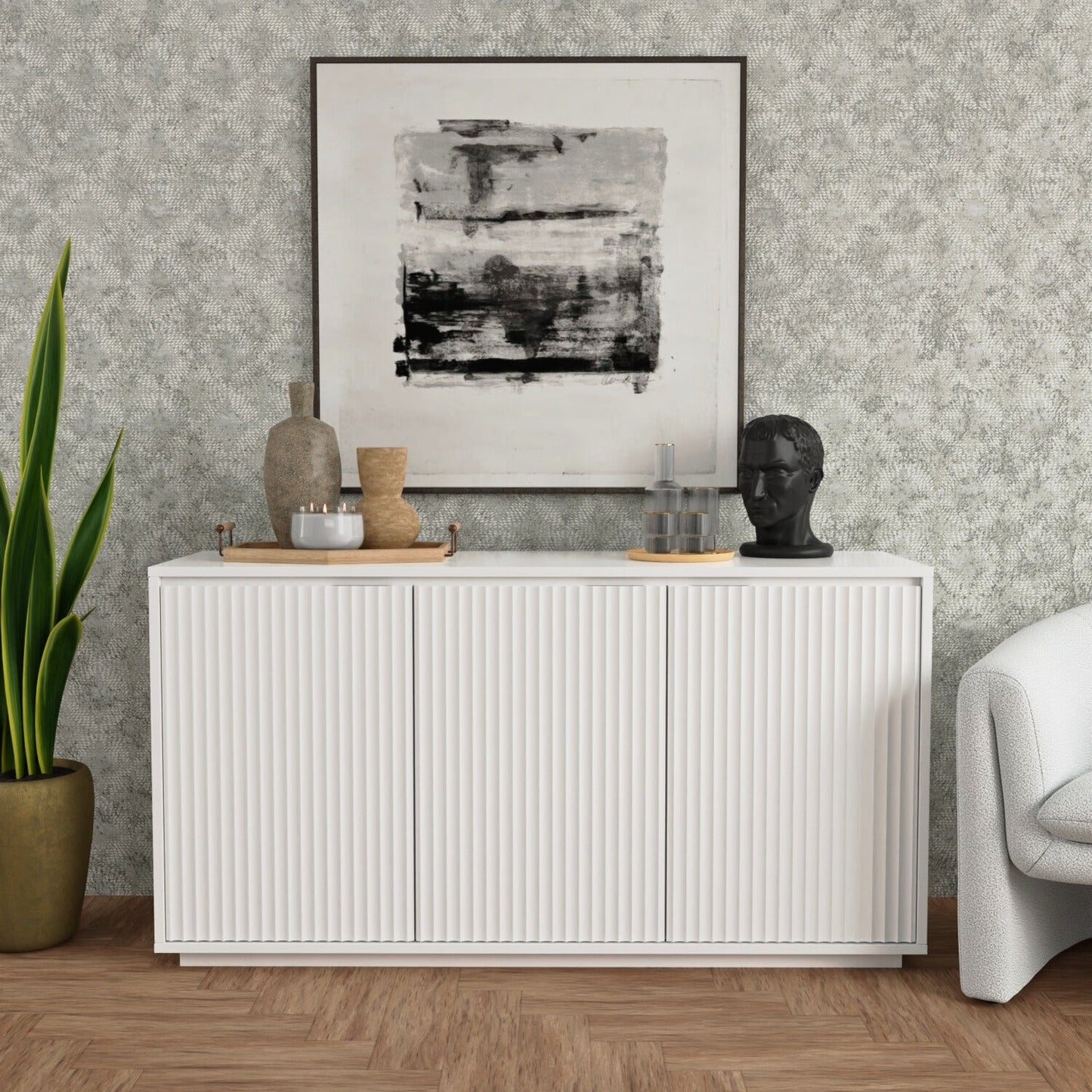 Blanca Sideboard, White - Origins by Alpine