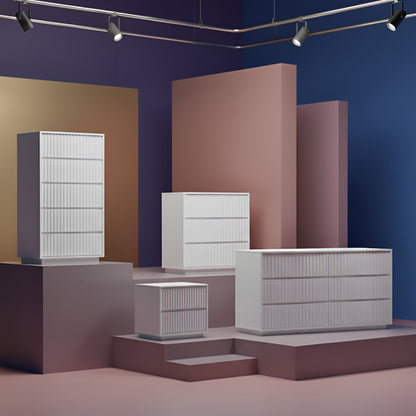 Blanca Small Chest, White - Origins by Alpine