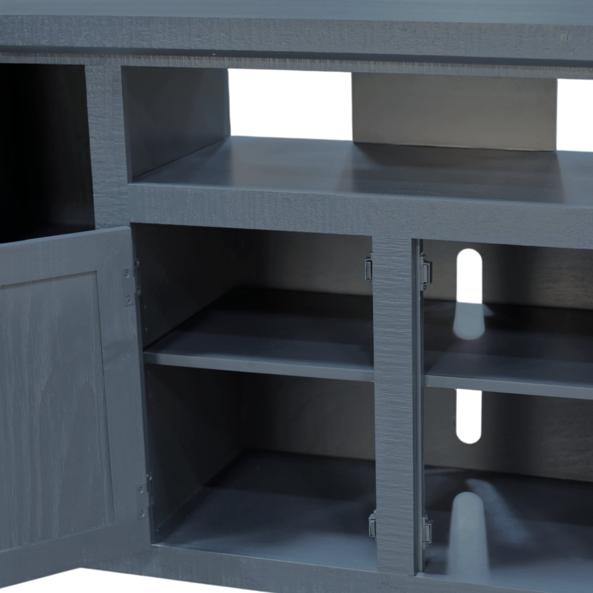 Bowen 60" TV Console, Slate Blue - Origins by Alpine