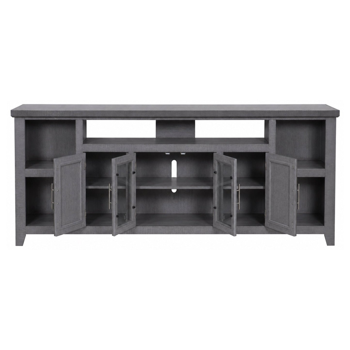 Camden TV Console, Grey Fir Glaze - Origins by Alpine