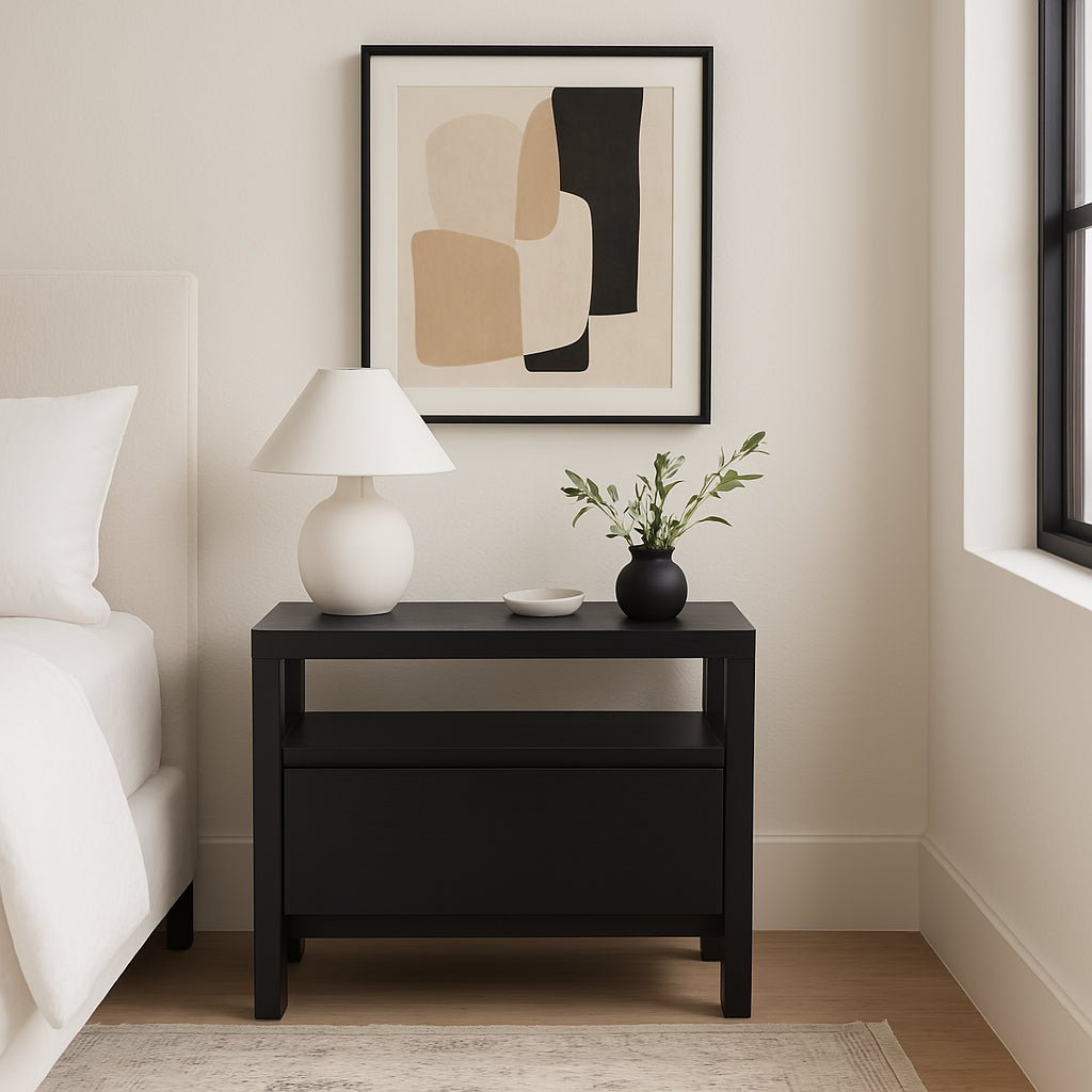 Flo Nightstand, Black - Origins by Alpine