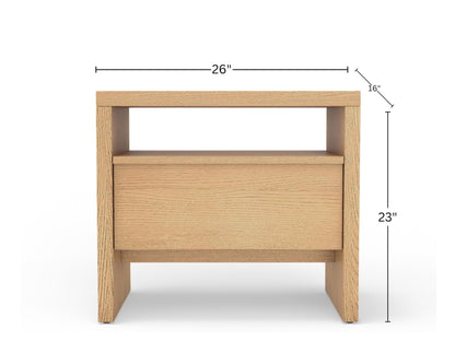 Flo Nightstand, Natural - Origins by Alpine