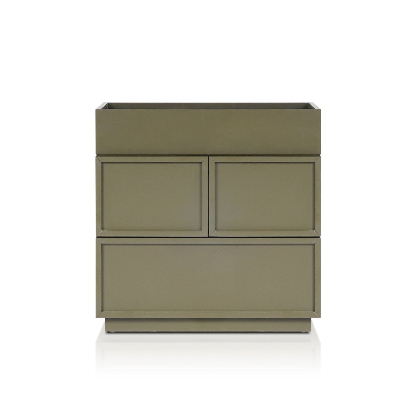 Luca Nightstand, Olive Green - Origins by Alpine