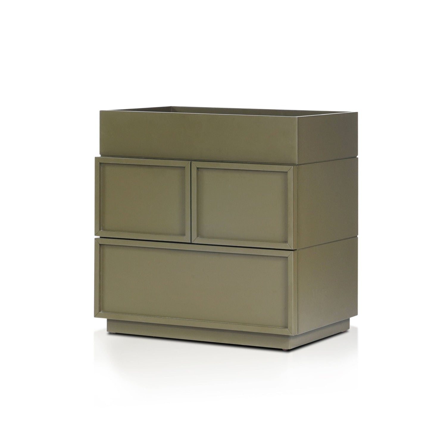 Luca Nightstand, Olive Green - Origins by Alpine