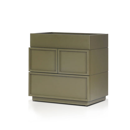 Luca Nightstand, Olive Green - Origins by Alpine