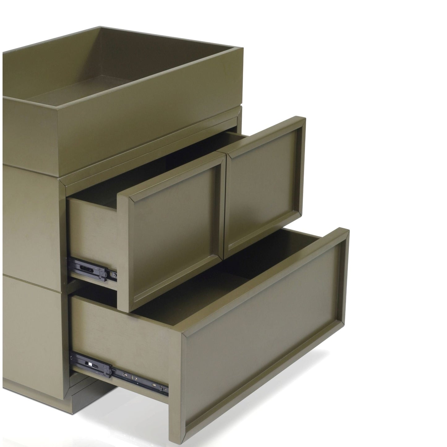 Luca Nightstand, Olive Green - Origins by Alpine