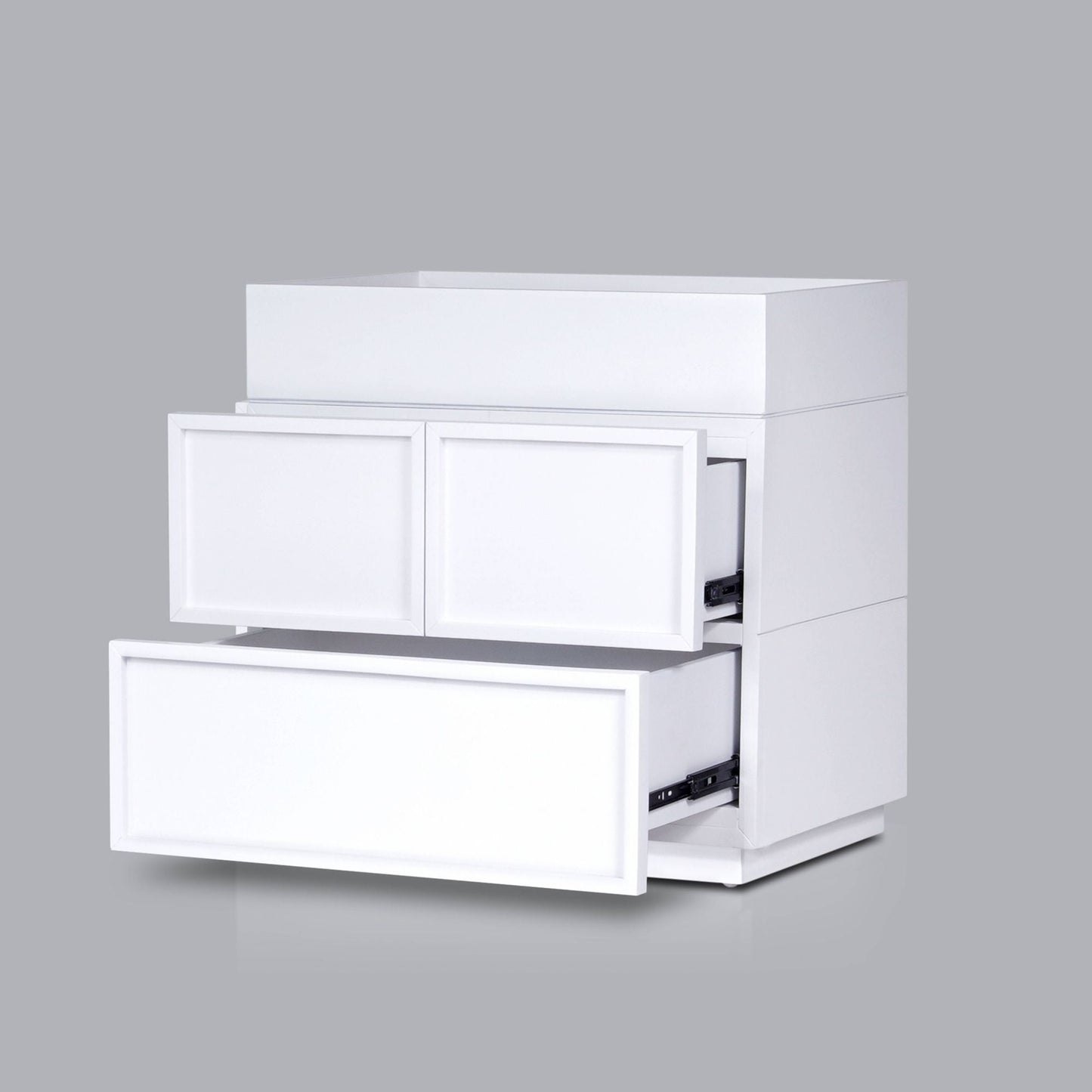 Luca Nightstand, White - Origins by Alpine