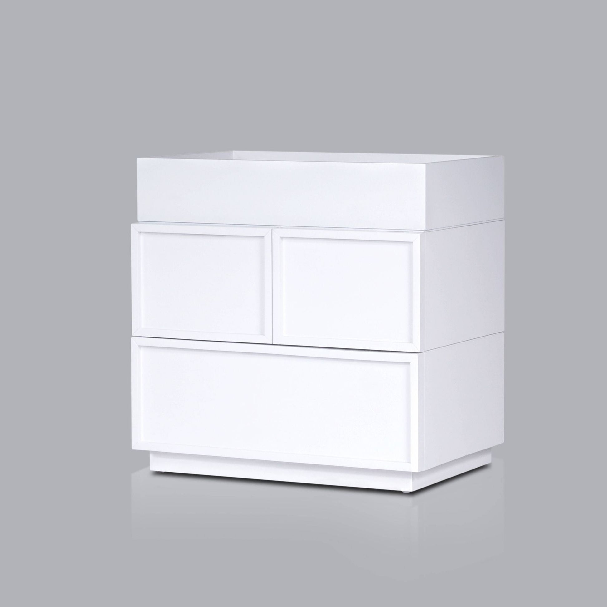 Luca Nightstand, White - Origins by Alpine