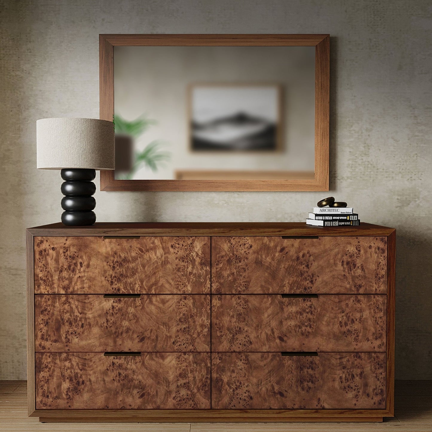 Milan Dresser, Walnut - Origins by Alpine