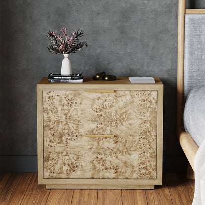 Milan Nightstand, Natural - Origins by Alpine