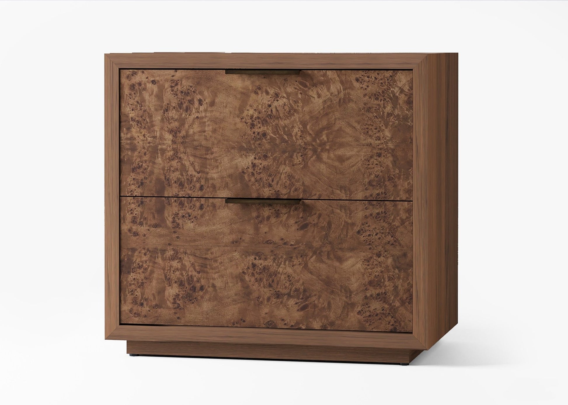 Milan Nightstand, Walnut - Origins by Alpine