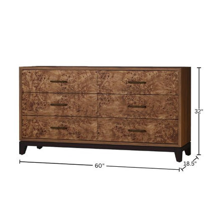 Owen Dresser with Legs, Walnut - Origins by Alpine