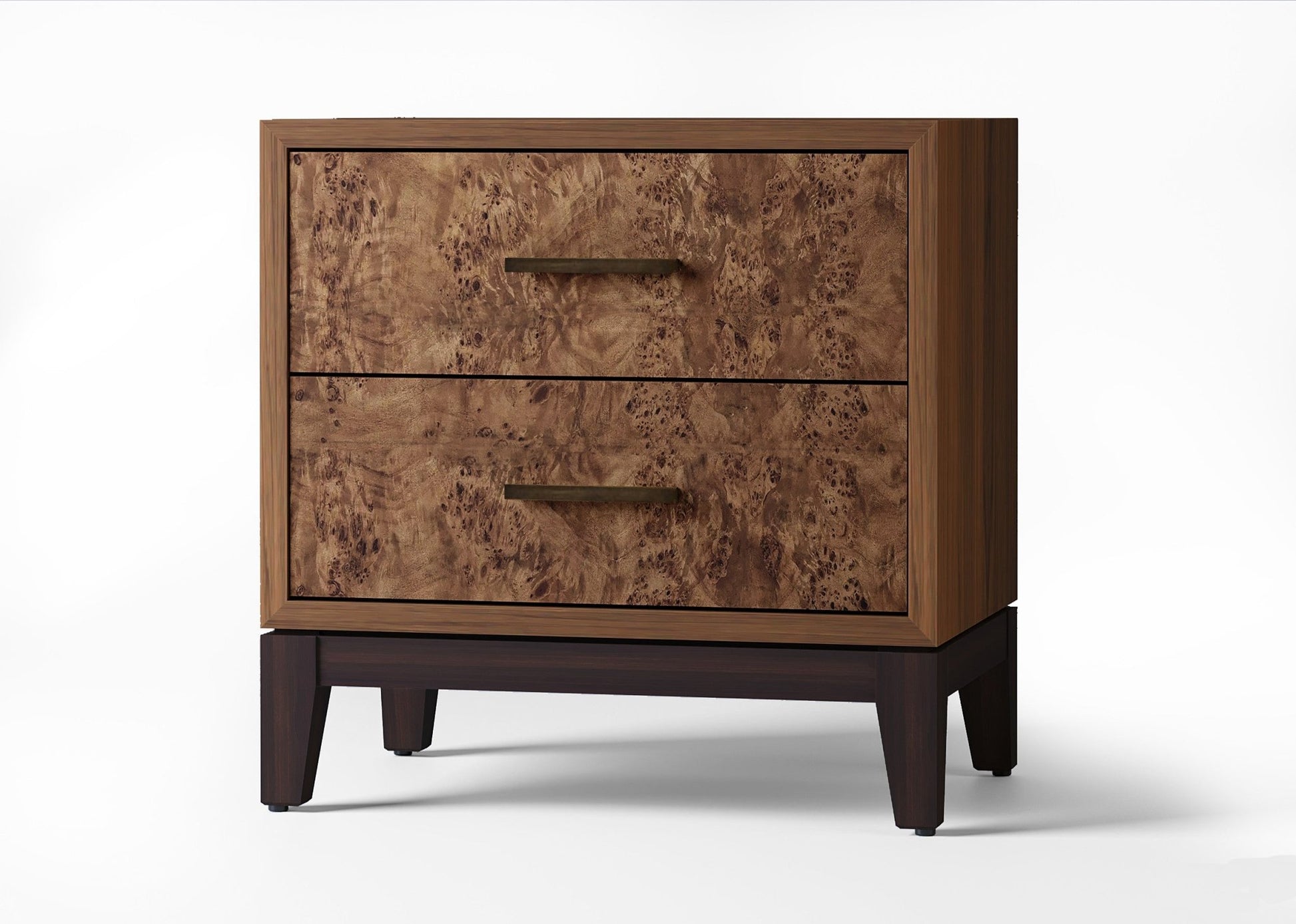 Owen Nightstand with Legs, Walnut - Origins by Alpine