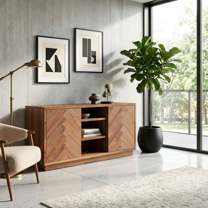 Russo 60" Sideboard, Walnut - Origins by Alpine