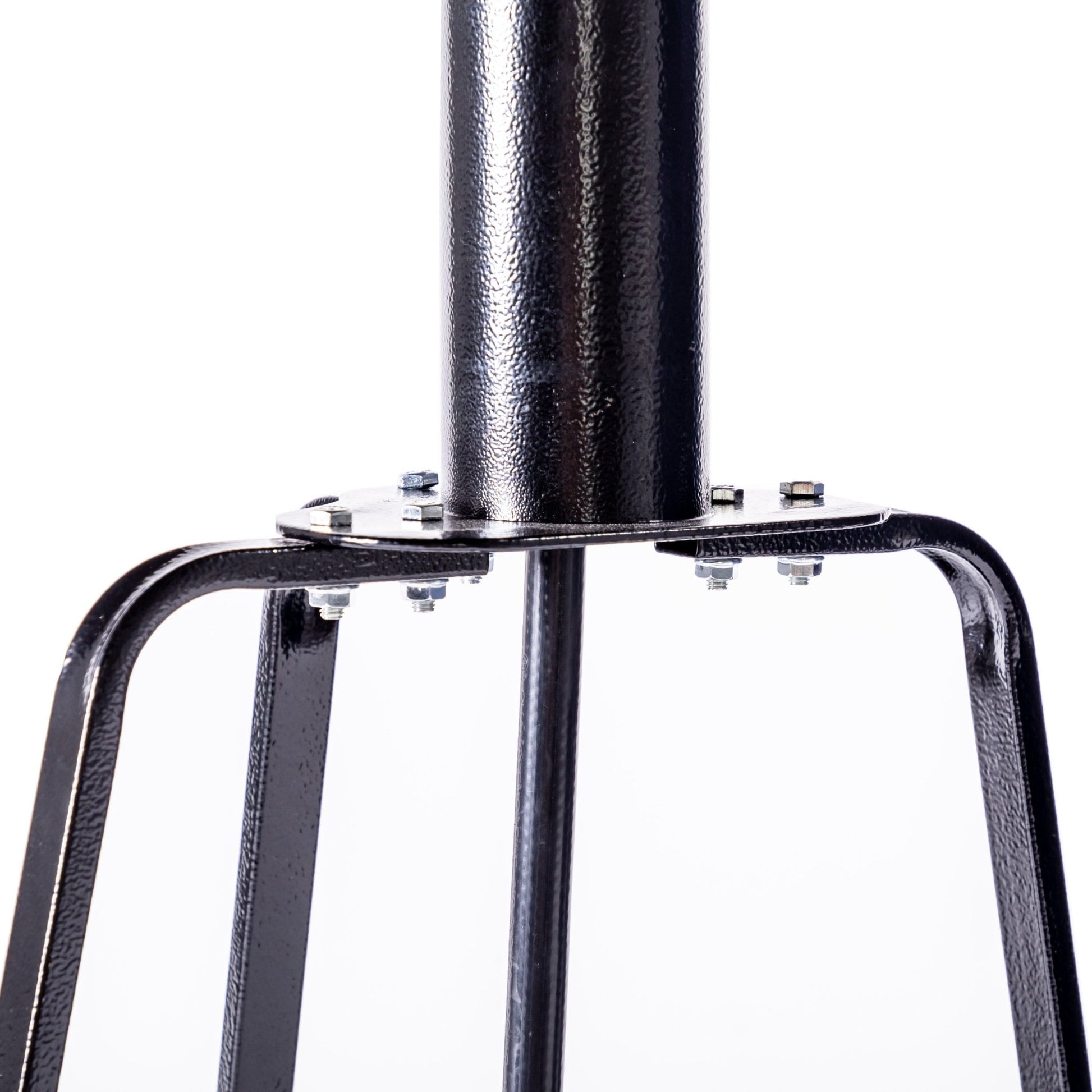 Solara Standing Patio Heater, Hammered Black - Origins by Alpine