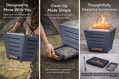 Terra 20" Smokeless Fire Pit - Origins by Alpine