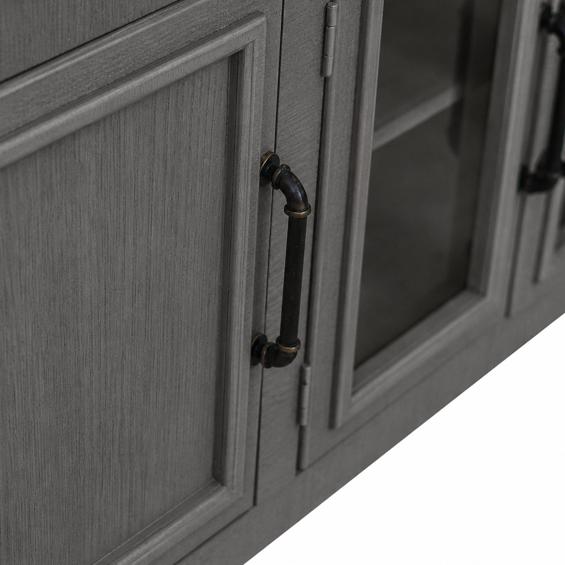 Willow Creek 60" TV Console, Grey Fir Glaze - Origins by Alpine