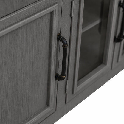 Willow Creek 60" TV Console, Grey Fir Glaze - Origins by Alpine