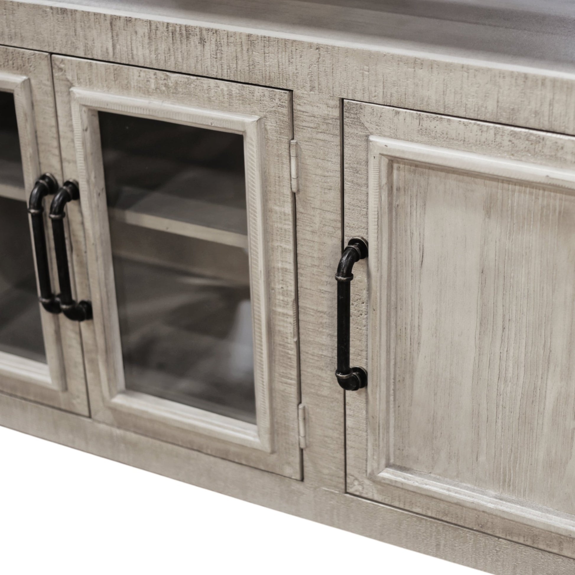 Willow Creek 60" TV Console, White Wash - Origins by Alpine