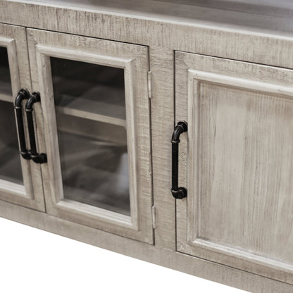 Willow Creek 60" TV Console, White Wash - Origins by Alpine