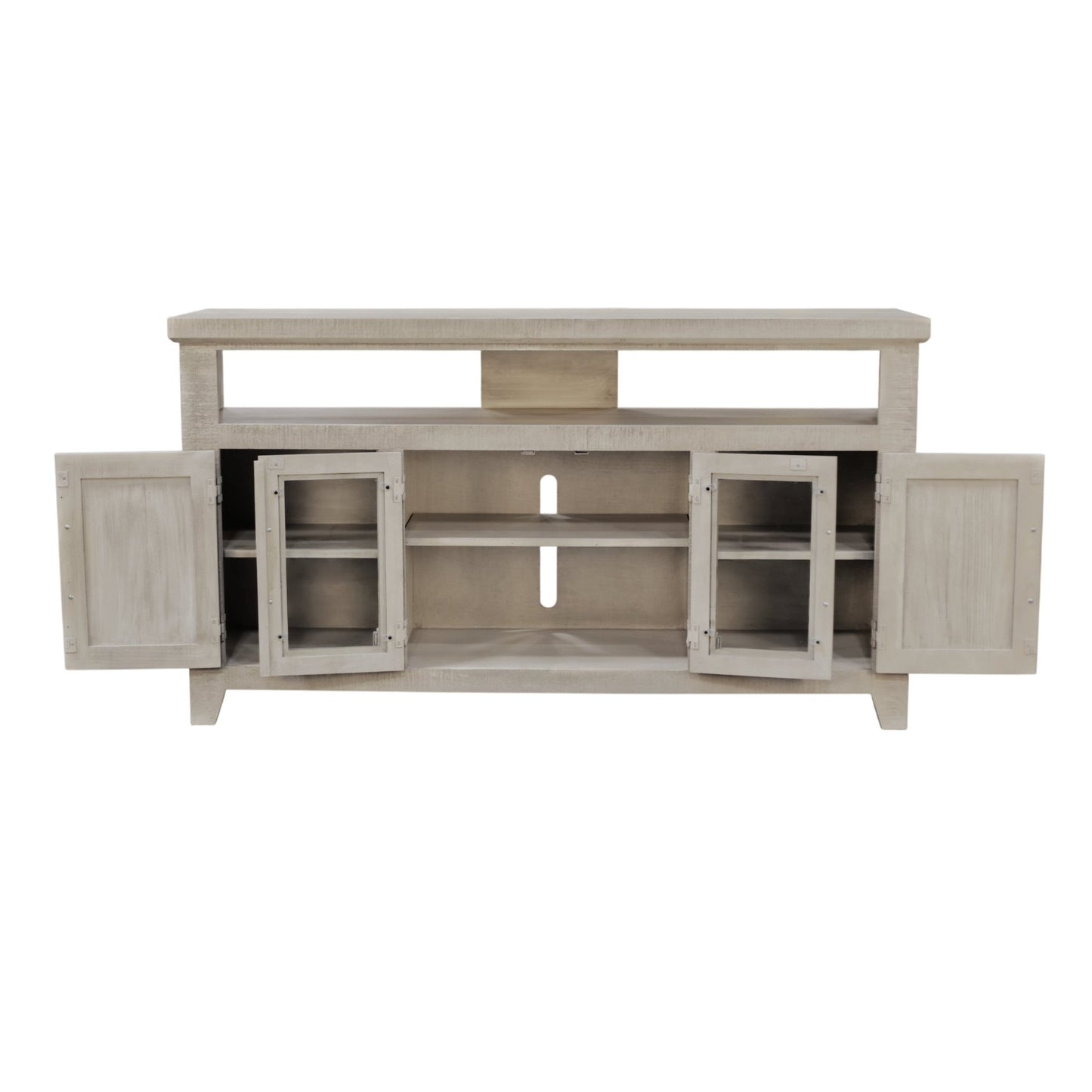 Willow Creek 60" TV Console, White Wash - Origins by Alpine