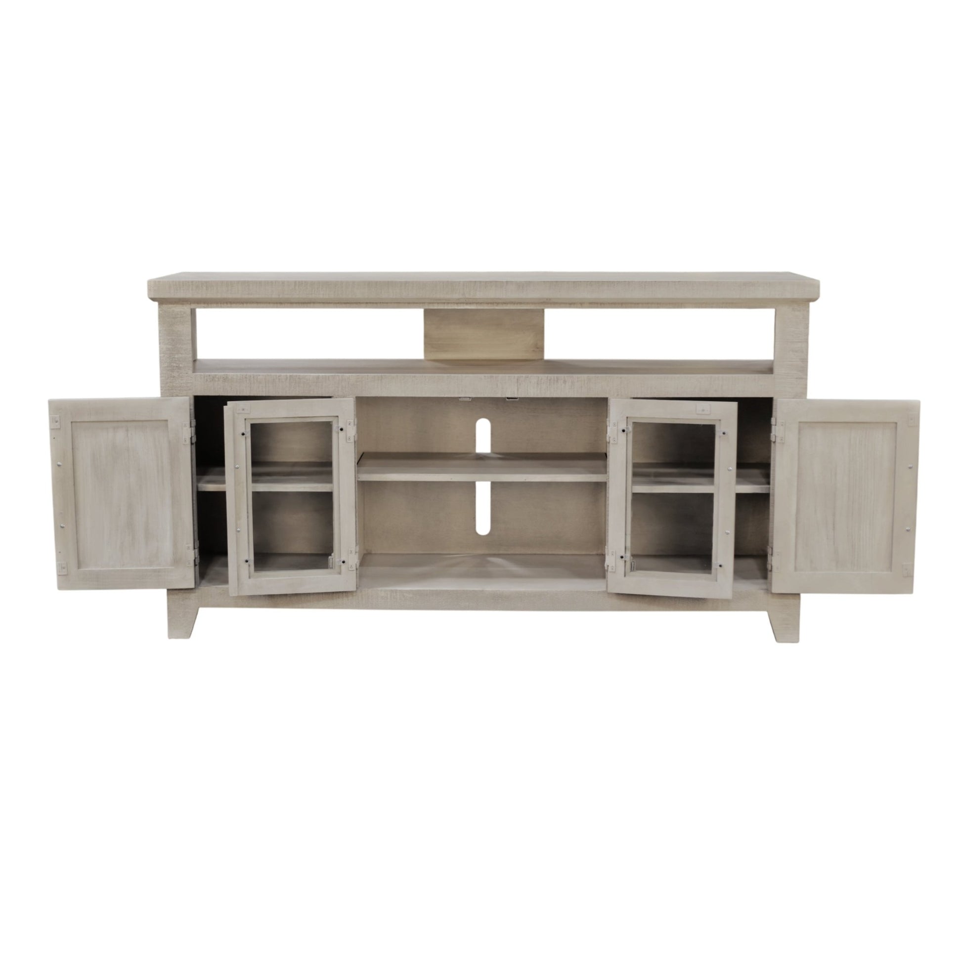Willow Creek 60" TV Console, White Wash - Origins by Alpine