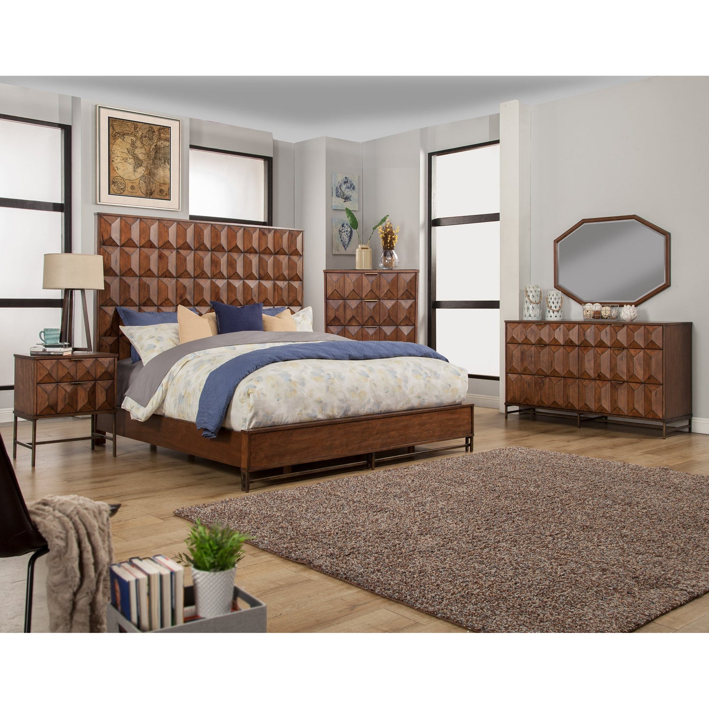 Trig Bedroom Set - Origins by Alpine