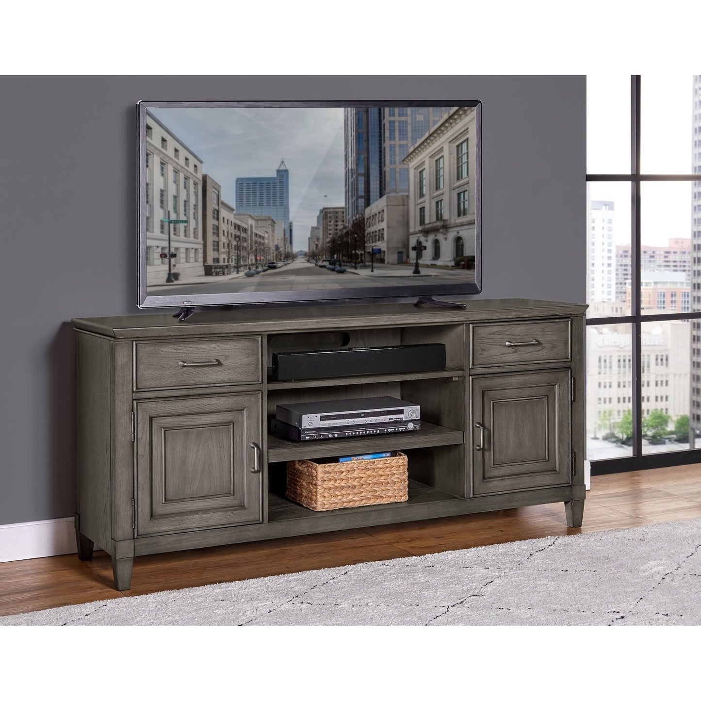 Newport 66" TV Console - Origins by Alpine