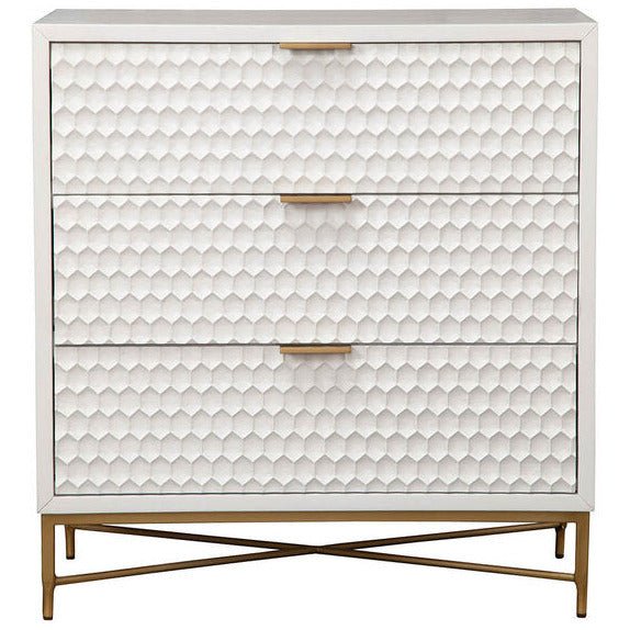 White Pearl Accent Chest - Origins by Alpine