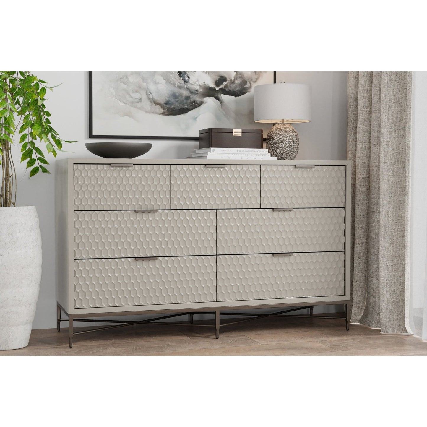 White Pearl Dresser - Origins by Alpine